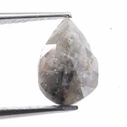 Pear cut natural diamond ring showcasing sharp edges, exceptional brilliance, and timeless elegance. This earth-mined natural diamond ring is perfect for engagement and fine jewelry