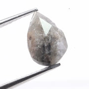 Pear cut natural diamond ring showcasing sharp edges, exceptional brilliance, and timeless elegance. This earth-mined natural diamond ring is perfect for engagement and fine jewelry