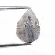 Pear cut natural diamond ring showcasing sharp edges, exceptional brilliance, and timeless elegance. This earth-mined natural diamond ring is perfect for engagement and fine jewelry