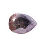 1.11 Ct natural pear cut grey diamond, natural diamond, natural raw diamond ring, pear natural diamond ring.