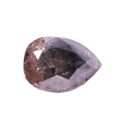 1.11 Ct natural pear cut grey diamond, natural diamond, natural raw diamond ring, pear natural diamond ring.