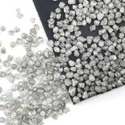 105.32 ct grey untreated diamond stone for wedding jewelry