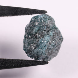 7.32 Carat Natural Raw Diamond Loose Blue Diamond