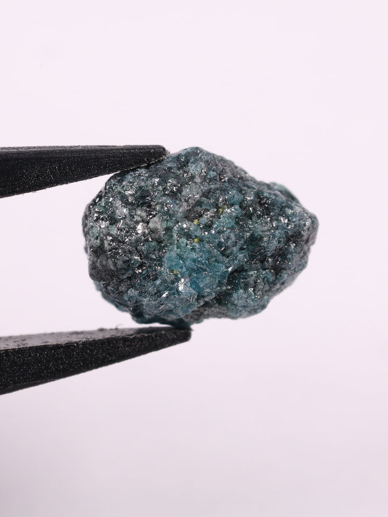 7.32 Carat Natural Raw Diamond Loose Blue Diamond