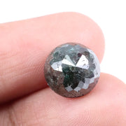 6.70 Ct natural blue diamond round cut loose fancy color diamond luxury gemstone for bespoke engagement ring design with brilliant sparkle and rare vivid blue hue
