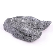 Black moissanite loose stone with brilliant faceted cut and deep black color