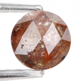 brown colour natural brown diamond ring engagement ring for women