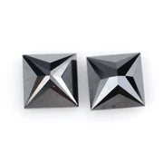 black colour diamond natural 2 carat diamond ring