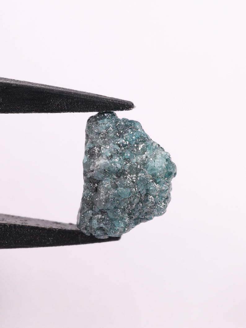 6.89 Carat Natural Raw Diamond Loose Blue Diamond