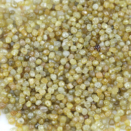 natural yellow raw diamond stone for minimalist jewelry designs