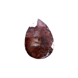 0.48 Ct Red Colored Diamond Pear Shaped Diamond Uncut Loose Rough Diamond For Jewerly 