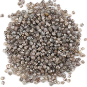 grey brown uncut diamond stone for custom jewelry designs