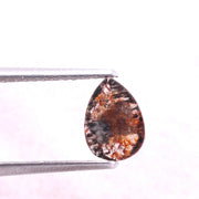 0.48 Ct Red Colored Diamond Pear Shaped Diamond Uncut Loose Rough Diamond For Jewerly 