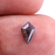 0.55 Ct Black Colored Diamond  Kite Shaped Diamond Natural Loose Diamond Use For Jewerlly 