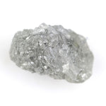 1 carat uncut grey diamond for a custom engagement ring setting