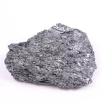 Black moissanite stone loose gemstone showing deep black color and brilliant polished finish for jewelry making.