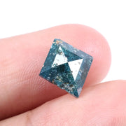 2.65 Ct Natural Blue Kite Cut Diamond Loose Fancy Color Unique Shape Luxury Stone for Custom Engagement Ring