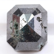 5.53 Ct Blue Emerald Cut Natural Diamond Loose Stone with Step Cut Facets and Rich Fancy Blue Color