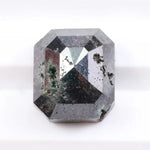 5.53 Ct Blue Emerald Cut Natural Diamond Loose Stone with Step Cut Facets and Rich Fancy Blue Color