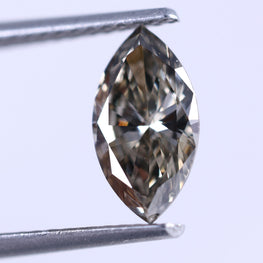 0.95 Carat Lab Grown Diamond Dark Brown Marquise Shape Lab Diamond