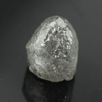 1.26 carat grey raw diamond for a custom promise ring setting