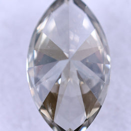 0.95 Carat Lab Grown Diamond Dark Brown Marquise Shape Lab Diamond