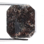 5.53 Ct Blue Emerald Cut Natural Diamond Loose Stone with Step Cut Facets and Rich Fancy Blue Color