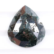 9.31 Ct natural green pear cut diamond loose rare fancy color luxury stone for custom engagement ring