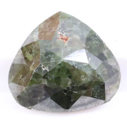 1.65 Ct natural green pear cut diamond loose rare fancy color elegant stone for custom engagement ring