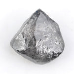 1.22 carat grey raw diamond for a custom anniversary ring setting