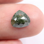 1.65 Ct natural green pear cut diamond loose rare fancy color elegant stone for custom engagement ring