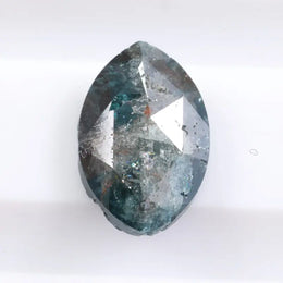 0.69 Ct Blue Marquise Cut Natural Diamond Loose Stone with Brilliant Facets and Elegant Elongated Shape