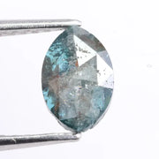 0.69 Ct Blue Marquise Cut Natural Diamond Loose Stone with Brilliant Facets and Elegant Elongated Shape