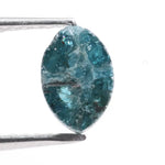 0.69 Ct Blue Marquise Cut Natural Diamond Loose Stone with Brilliant Facets and Elegant Elongated Shape
