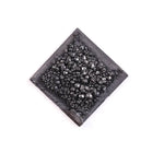 2.68 Ct lab-grown black rough diamond, square shape loose industrial grade diamond for jewelry making with free shipping.
