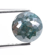 1.72 Ct natural blue round cut diamond loose rare fancy color brilliant stone for custom engagement ring