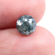 1.72 Ct natural blue round cut diamond loose rare fancy color brilliant stone for custom engagement ring