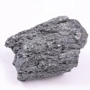 Real black moissanite gemstone calibrated stone in round cut used for engagement and wedding rings.