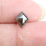 1.02 Ct brown kite cut natural diamond with modern geometric shape and rich earthy tone for luxury custom jewelry
