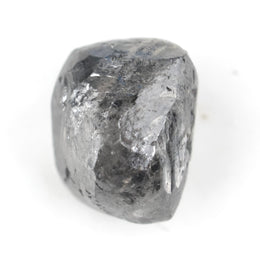 1.02 carat grey raw diamond for a custom men's ring setting