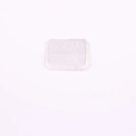 0.76 Ct lab-grown white rough diamond, rectangle slice loose diamond for jewelry making and custom jewelry, free worldwide shipping.