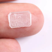 0.76 Ct white rough diamond Uncut Natural loose diamond for jewelry making 