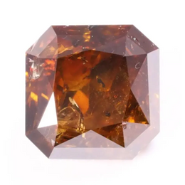 Asscher Cut Brown Lab Grown Diamond – Fancy CVD Loose Diamond for Engagement Rings, Custom Jewelry & Fine Jewelry Designs