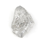 grey unpolished diamond for a custom solitaire ring setting