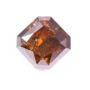2.65 Carat Asscher Cut Brown Lab Grown Diamond – Fancy CVD Loose Diamond, Ethical Lab Created Stone for Engagement Rings, Custom Jewelry & Fine Designs