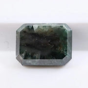 1.24 Ct natural green radiant cut diamond loose rare fancy color elegant stone for custom engagement ring