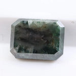 1.24 Ct natural green radiant cut diamond loose rare fancy color elegant stone for custom engagement ring
