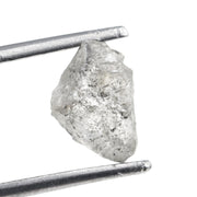 grey unpolished diamond for a custom solitaire ring setting