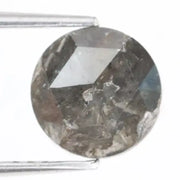 1.78ct round brillant cut diamond white and grey colored diamond use for custom ring 