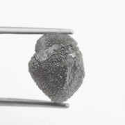 grey colour rough diamond rings, rough uncut diamond